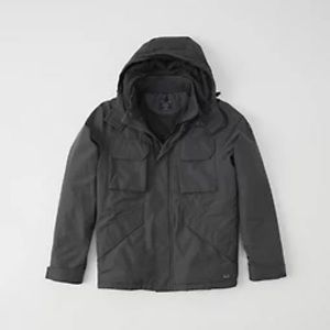 Abercrombie and Fitch Midweight Technical Jacket